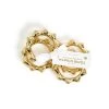 Two's Co/Cupcakes & Cartwheels GOLDEN BAMBOO NAPKIN RINGS, SET OF 4 LINENS
