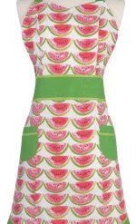 NOW DESIGNS LINENS WATERMELON APRON