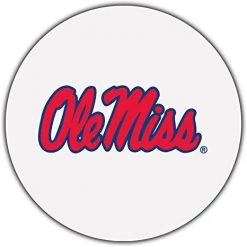 THIRSTYSTONE OLE MISS COASTERS, SET OF 4 BAR & BEVERAGE