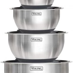 Clipper Corporation VIKING 10 PC STAINLESS MIXING BOWLS