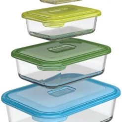JOSEPH JOSEPH FOOD STORAGE 8 NEST GLASS SET