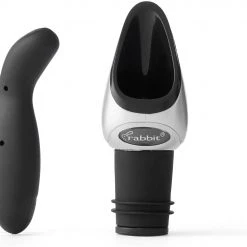 FILAMENT RABBIT WINE POURER With STOPPER