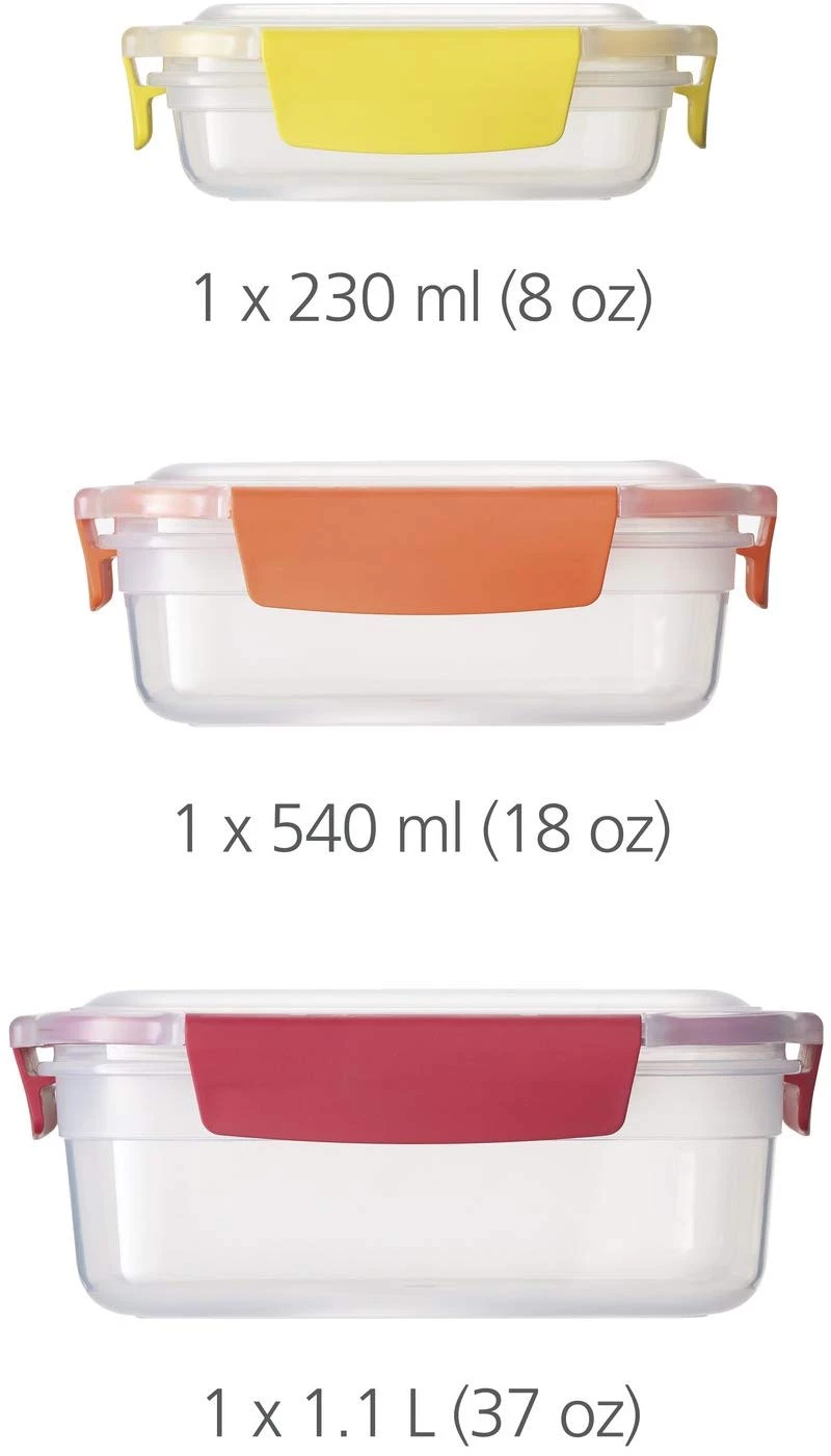 JOSEPH JOSEPH 6 NEST MULTI LOCK FOOD STORAGE 2 JOSEPH JOSEPH 6 NEST MULTI LOCK FOOD STORAGE