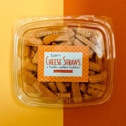 LIZZIE'S CHEESE STRAWS 8 Oz CLASSIC CHEDDAR CHEESE STRAWS