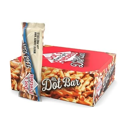 DB DISTRIBUTING FOOD GIFTS MR. DOT BAR WHITE CHOCOLATE CANDY BAR 1 DB DISTRIBUTING FOOD GIFTS MR. DOT BAR WHITE CHOCOLATE CANDY BAR
