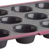 TRUDEAU SILICONE 12 MUFFIN PAN