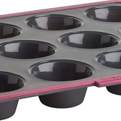 TRUDEAU SILICONE 12 MUFFIN PAN