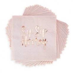 True Fabrications SIP SIP HOORAY NAPKIN PAPER PRODUCTS