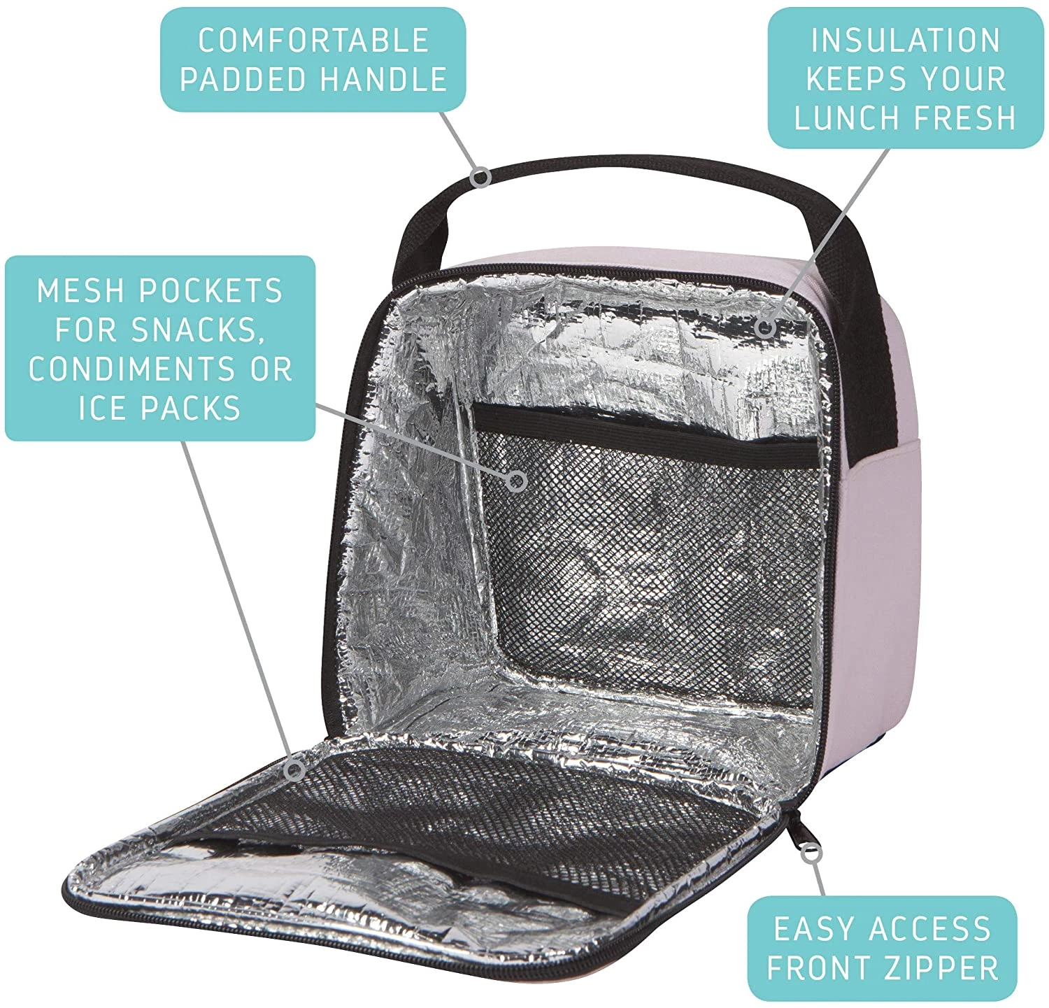 NOW DESIGNS JUST FOR KIDS UNICORN LUNCH BOX 2 NOW DESIGNS JUST FOR KIDS UNICORN LUNCH BOX