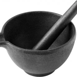 FOX RUN KITCHEN TOOLS CAST IRON MORTAR AND PESTLE