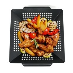 NORPRO OUTDOOR COOKING NON-STICK GRILLING WOK BASKET