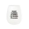 About Face Designs CURSIVE SILICONE WINE CUP BAR & BEVERAGE