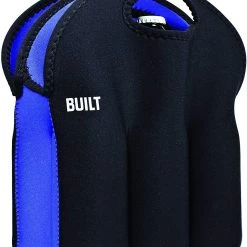 BUILT NY BAR & BEVERAGE 6 PACK BOTTLE TOTE BLACK