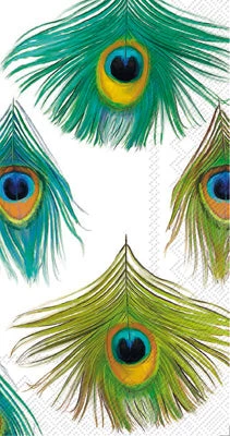 BOSTON INTERNATIONAL PEACOCK GUEST NAPKIN PAPER PRODUCTS 1 BOSTON INTERNATIONAL PEACOCK GUEST NAPKIN PAPER PRODUCTS