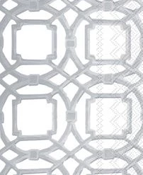 BOSTON INTERNATIONAL COURTYARD SILVER GUEST TOWEL