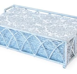 BOSTON INTERNATIONAL PAPER PRODUCTS ARCH GUEST NAPKIN CADDY, SILVER