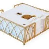 BOSTON INTERNATIONAL PAPER PRODUCTS ARCH LUNCH NAPKIN CADDY, GOLD