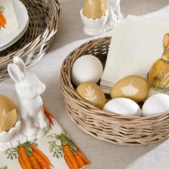 BOSTON INTERNATIONAL PAPER PRODUCTS GRASS BUNNY COCKTAIL NAPKIN