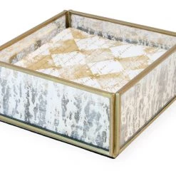 BOSTON INTERNATIONAL MERCURY COCKTAIL NAPKIN CADDY PAPER PRODUCTS