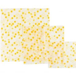 CORE HOME FOOD STORAGE BEESWAX WRAPS, SET OF 3