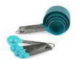 CORE HOME BAKING & PASTRY TOOLS 8pc CORE SILICONE MEASURE SET