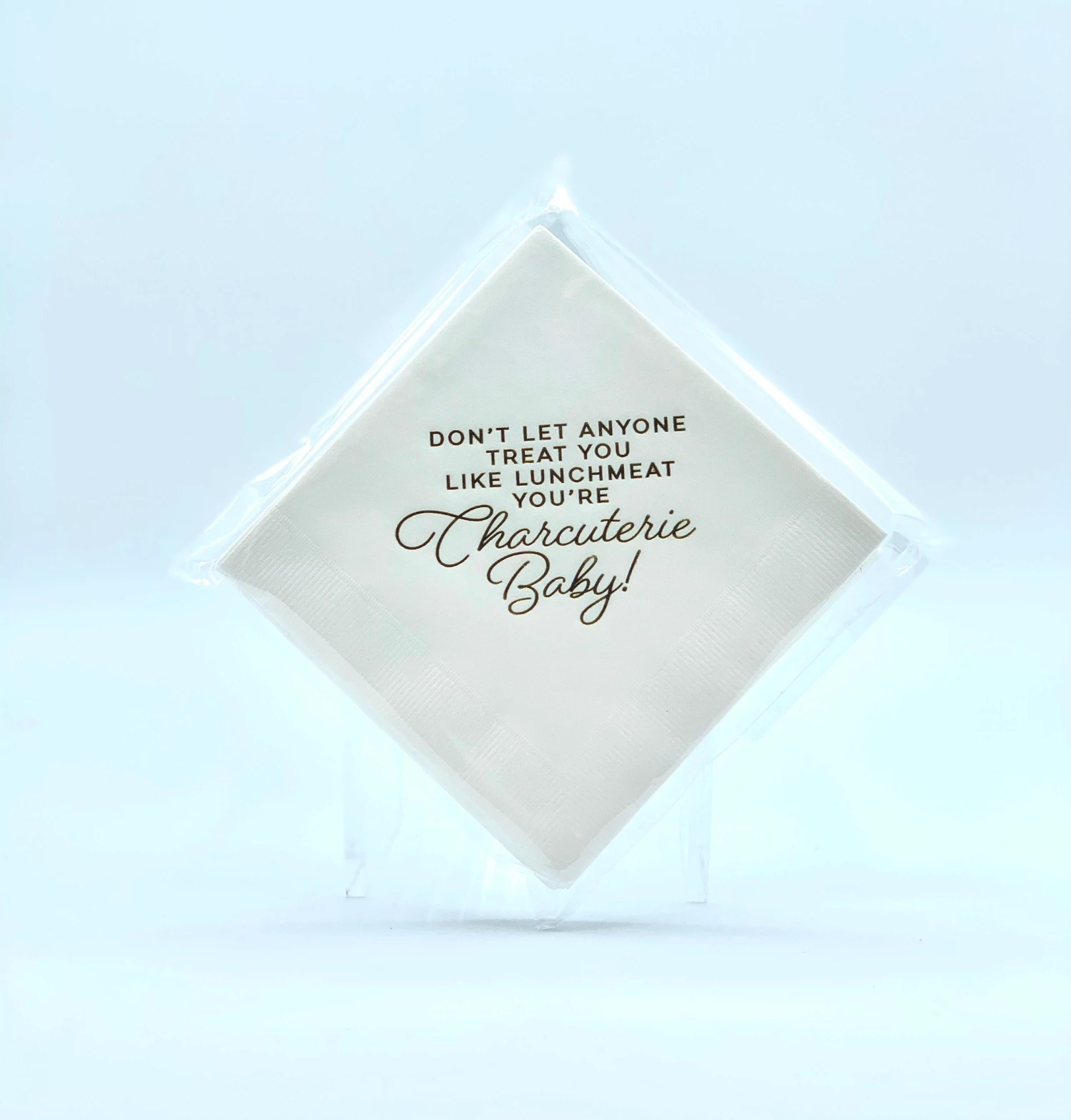 MAD Design PAPER PRODUCTS CHARCUTERIE BABY FOIL COCKTAIL NAPKINS 1 MAD Design PAPER PRODUCTS CHARCUTERIE BABY FOIL COCKTAIL NAPKINS