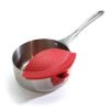 CHEF'S PLANET KITCHEN TOOLS CLIP & DRAIN RED