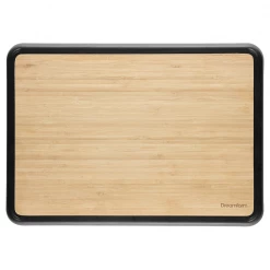 DREAM FARM BIG FLEDGE CUTTING BOARD, BAMBOO KITCHEN TOOLS