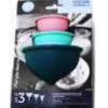 CORE HOME 3pc CORE SILICONE FUNNELS KITCHEN TOOLS