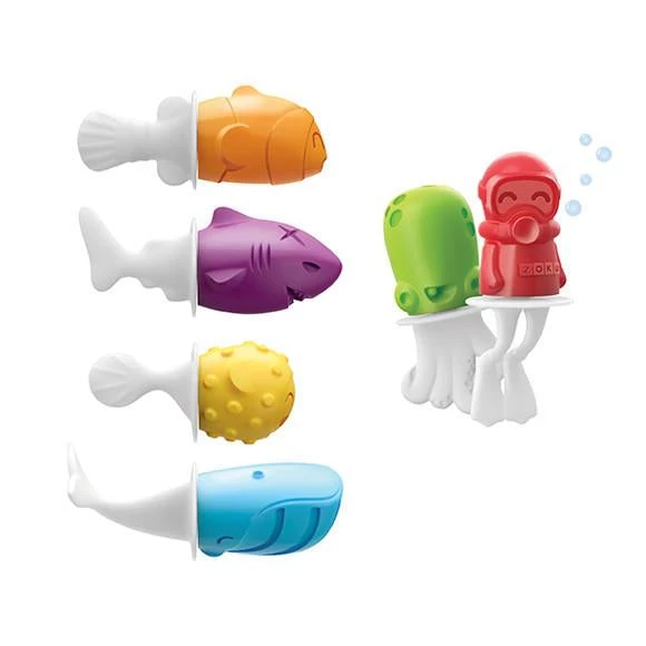ZOKU FISH POP MOLDS JUST FOR KIDS 2 ZOKU FISH POP MOLDS JUST FOR KIDS
