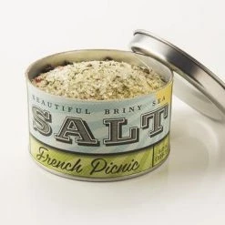BEAUTIFUL BRINY SEA FRENCH PICNIC SEA SALT