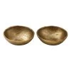 TAG BRASS BOWL, SET OF 2