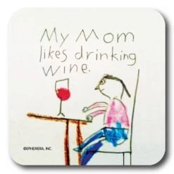 HIGH COTTON MOMMY LIKES WINE COASTER BAR & BEVERAGE