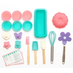 HANDSTAND KITCHEN KIDS DELUXE BAKE SHOPPE SET JUST FOR KIDS