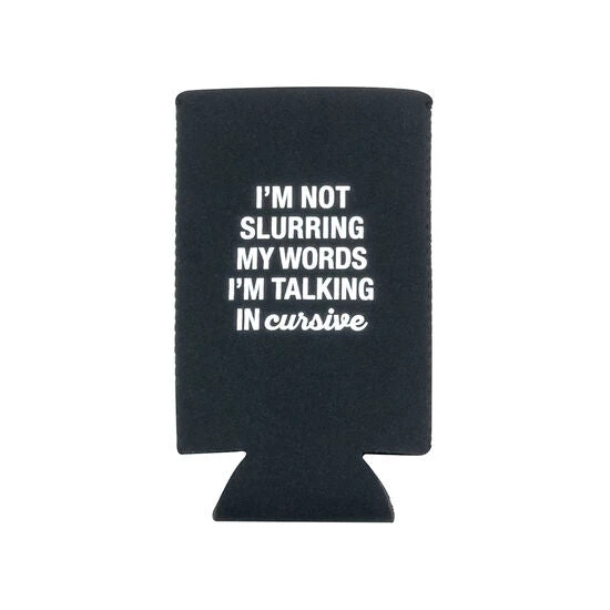 About Face Designs CURSIVE SLIM KOOZIE 1 About Face Designs CURSIVE SLIM KOOZIE