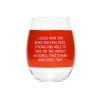 About Face Designs WINE DOES THAT WINE GLASS