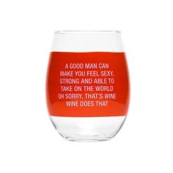 About Face Designs WINE DOES THAT WINE GLASS