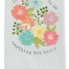 MUDPIE LINENS LIFE SHORT FLORAL TOWEL
