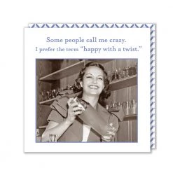 BIELY & SHOAF (SHANNON MARTIN) HAPPY WITH A TWIST NAPKIN PAPER PRODUCTS