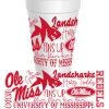 SASSY CUPS OLE MISS WRAP CUP
