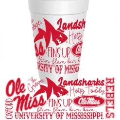 SASSY CUPS OLE MISS WRAP CUP