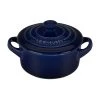 LE CREUSET/SCREWPULL MINI INDIGO COCOTTE