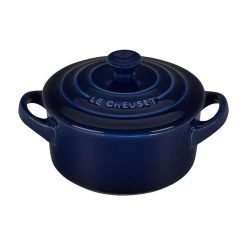 LE CREUSET/SCREWPULL MINI INDIGO COCOTTE