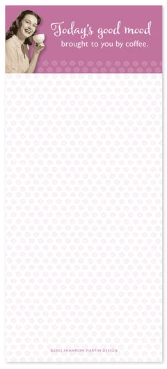 BIELY & SHOAF (SHANNON MARTIN) GIFTS GOOD MOOD LIST PAD 1 BIELY & SHOAF (SHANNON MARTIN) GIFTS GOOD MOOD LIST PAD