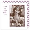 BIELY & SHOAF (SHANNON MARTIN) LOVE WINE NAPKIN