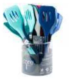 CORE HOME KITCHEN TOOLS SILCONE SLOT TURNER CORE, ASSORTED