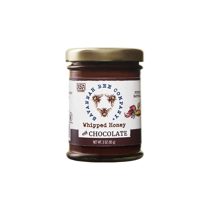SAVANNAH BEE COMPANY WHIPPED HONEY With CHOCOLATE, 3oz 1 SAVANNAH BEE COMPANY WHIPPED HONEY With CHOCOLATE, 3oz