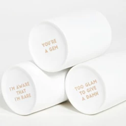 Two's Co/Cupcakes & Cartwheels PUT A RING ON IT MUG, ASSORTED