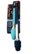 CORE HOME 2pc SILICONE TONGS SET, COOL KITCHEN TOOLS
