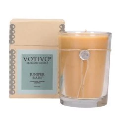 VOTIVO, LLC GIFTS JUNIPER RAIN CANDLE